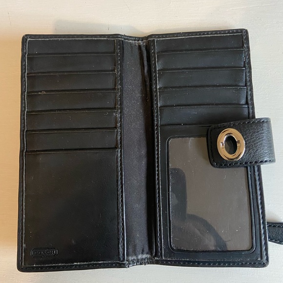 Coach leather wallet - Picture 5 of 6